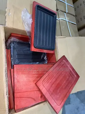 Cast Iron Chinese Sizzling Hot Plate Square Shape