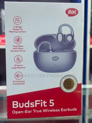 Itel Budsfit 5 Earbuds C-Bridge Design Starry Purple