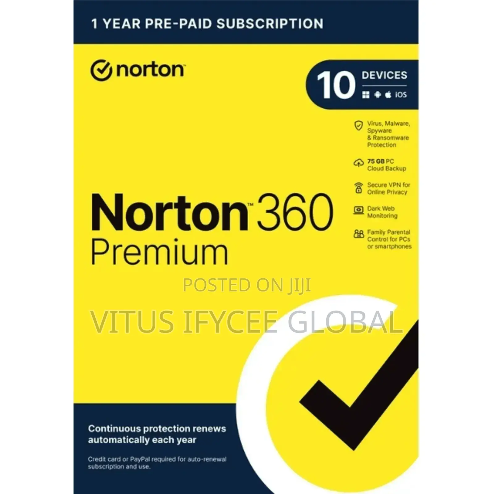 Norton 360 Premium 10 Device Security