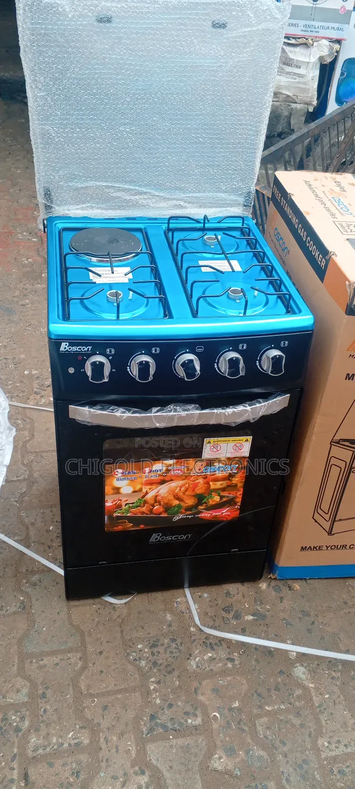 Original Boscon Gas Cooker 3 by 1