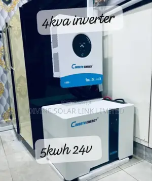 4kva Inverter and 5kwh Lithium Battery Full Set