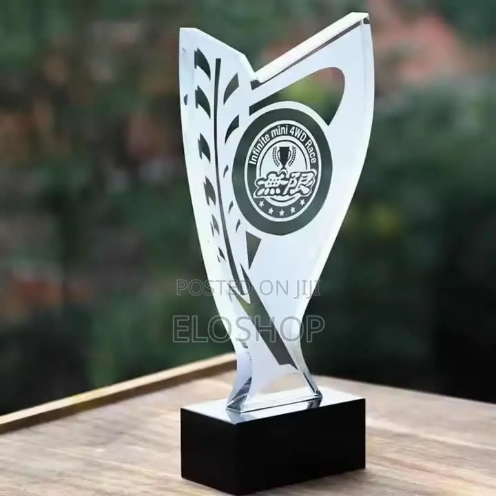 Custom Engraved Crystal Plaque