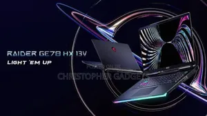 New Laptop MSI Raider GE78HX 64GB Intel Core I9 SSD 2T