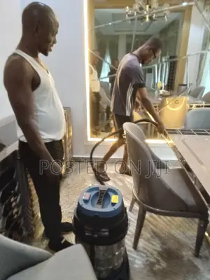 Construction Cleaning and Upholstery Service.