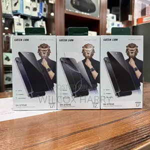 iPhone 17 Air || 17 Pro | 17 Pro Max Green Lion Screen Guard Protector