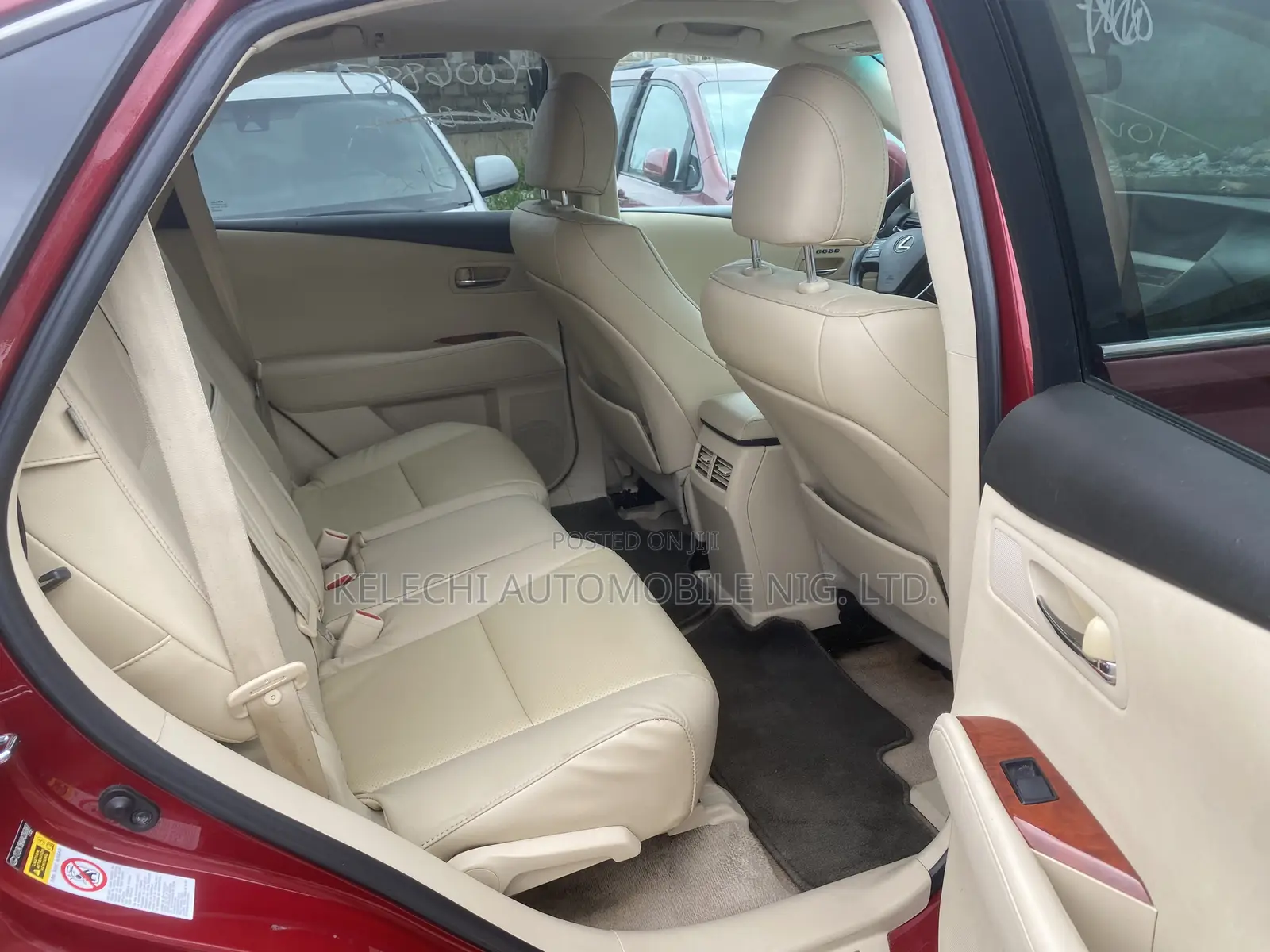 Lexus RX 350 2010 Red