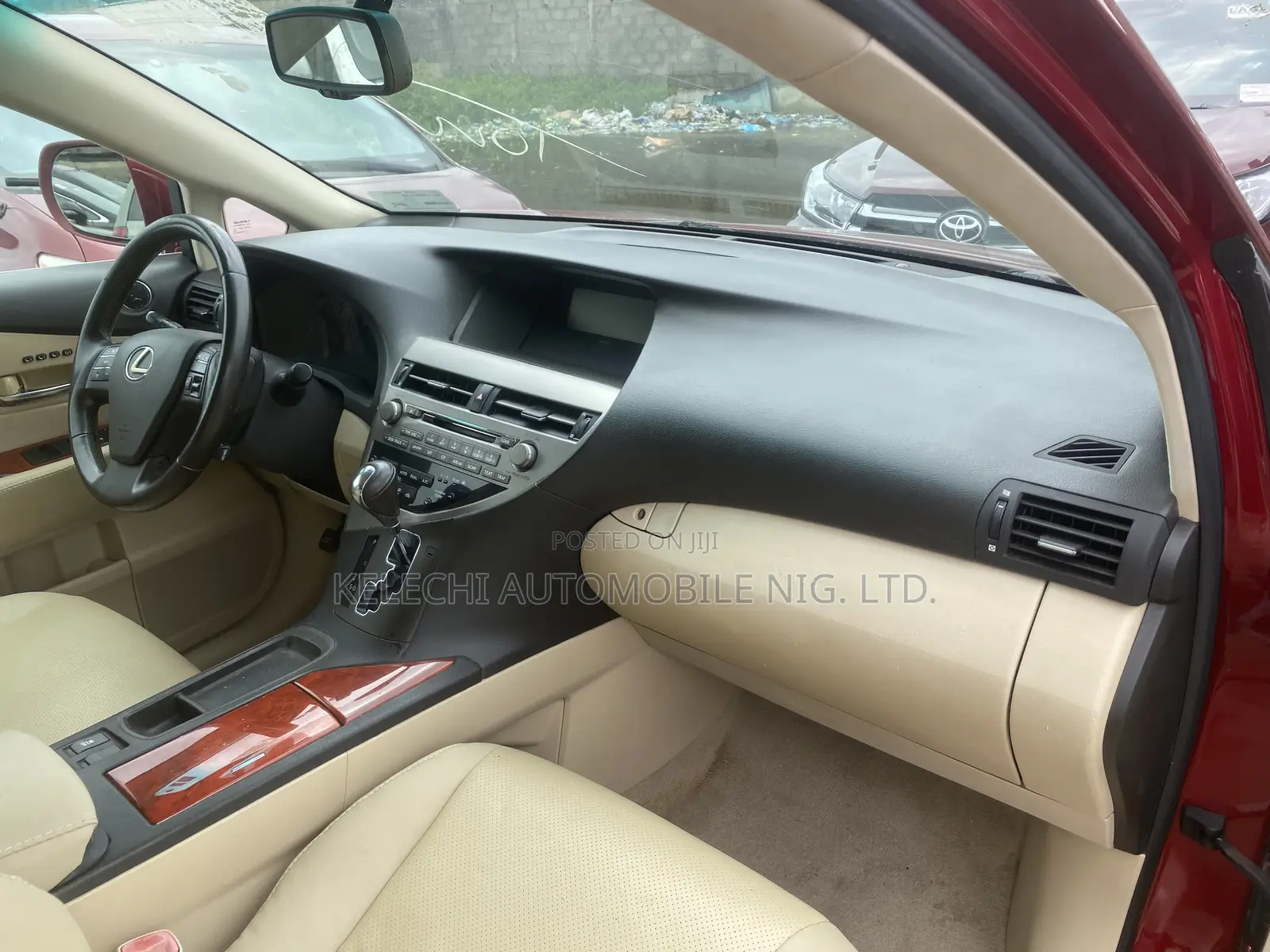 Lexus RX 350 2010 Red