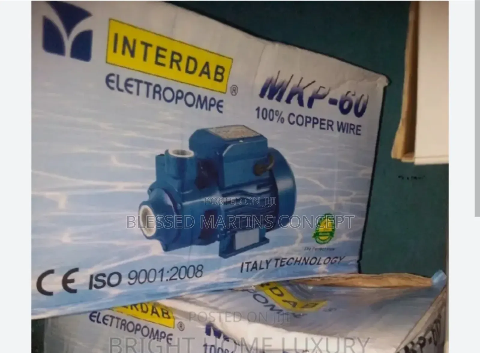 1 Hp Interdab Pumping Machine Surface