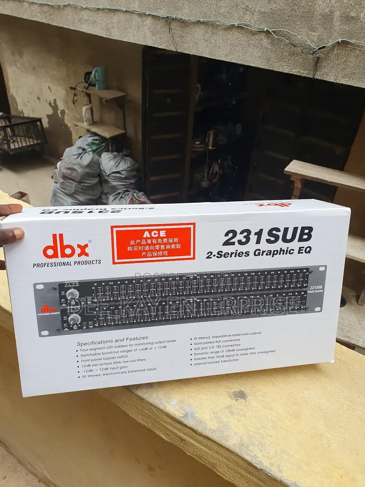DBX 231 Sub 2 -Series Graphic Eq