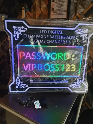Digital Champagne Ballers Alert Board