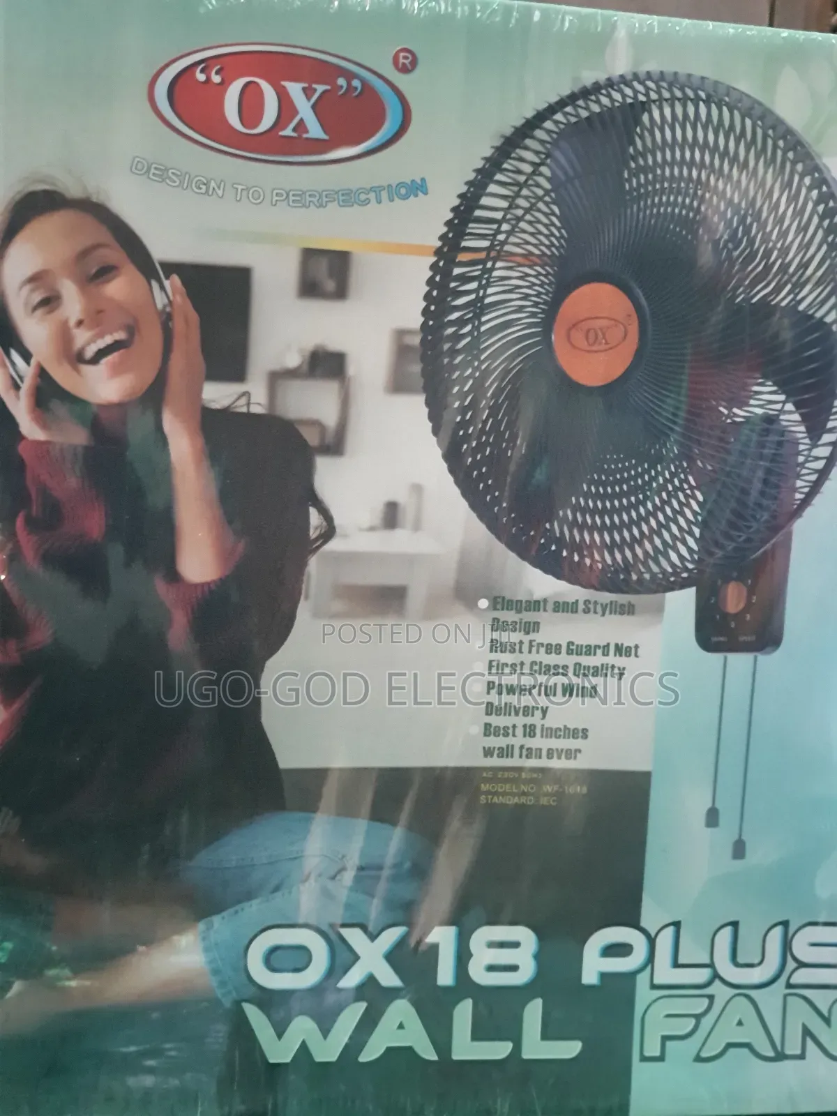 Ox Wall Fan