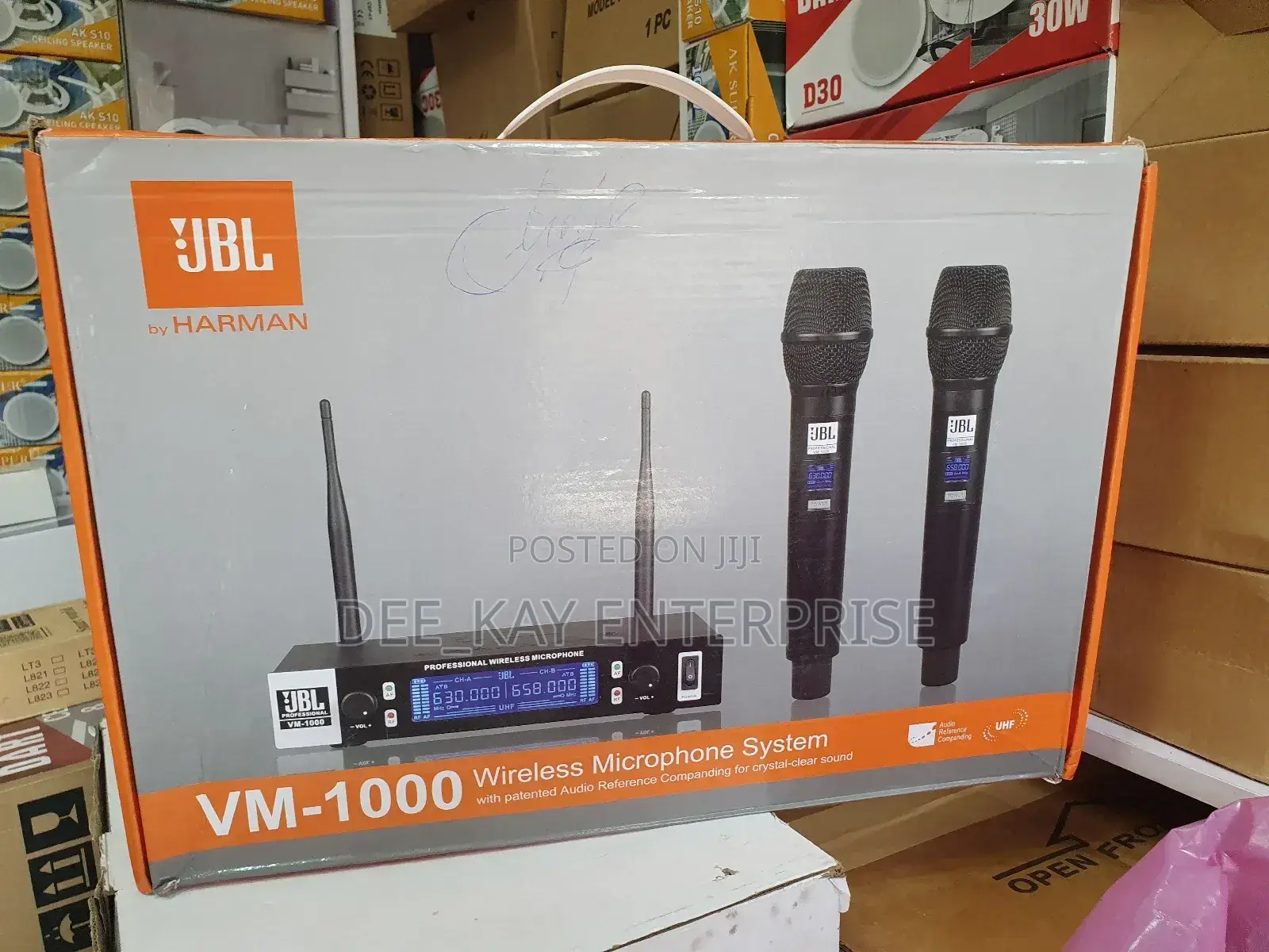 JBL Vm-1000 Wireless Microphone System