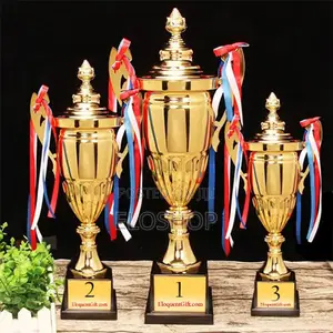 Victory Crest Metal Cup