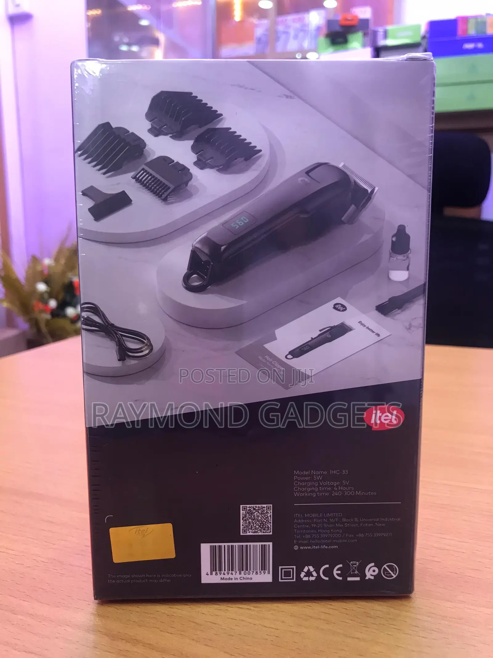 Itel Classic 2 Smart Clipper (Ihc-33)– Digital Display, Powerful Motor