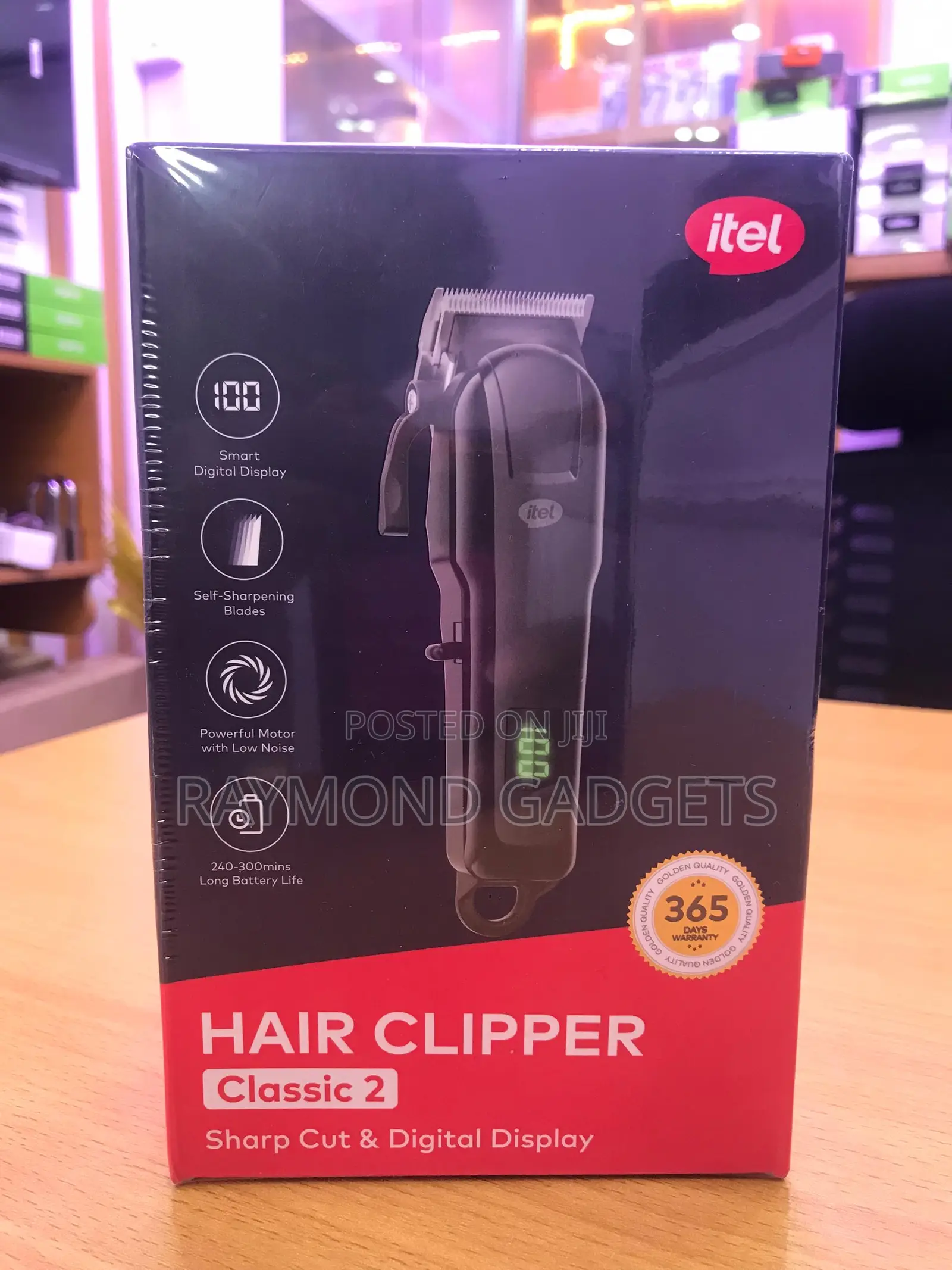 Itel Classic 2 Smart Clipper (Ihc-33)– Digital Display, Powerful Motor