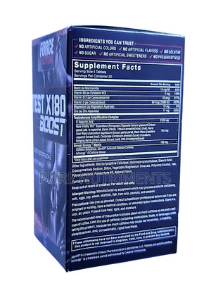Force Factor Test ×180 Testosterone Boost