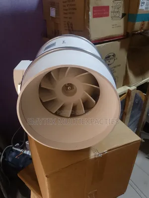 Sim-250 10" Inline Duct Fan 220v,2450rpm