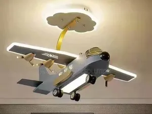 Atmospheric Aircraft Chandelier Light