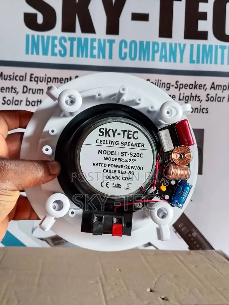 Sky-Tec 20watts Crossover Ceiling Speaker