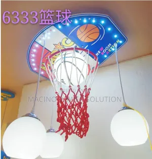 Creative Basketball Net Ceiling Fitting Light