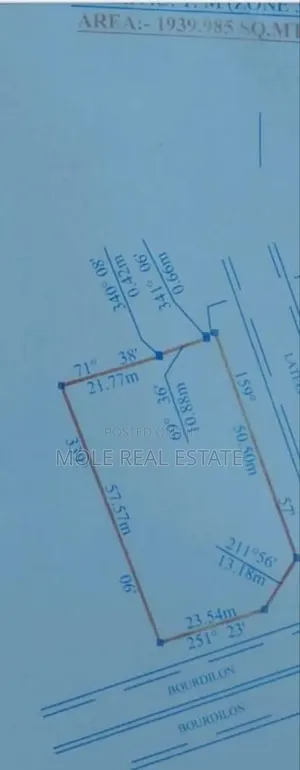 1200sqm ( 2 Plots) Olokonla Opp Greenland Estate