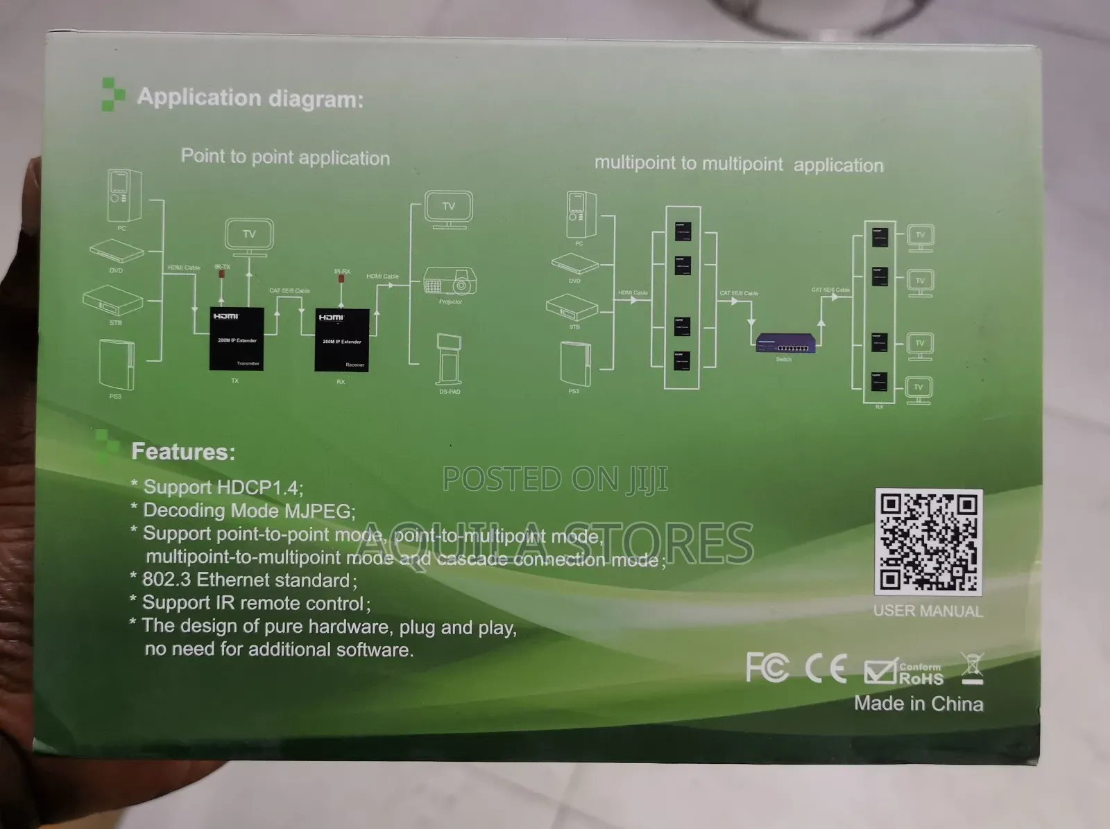 Hdmi Ip Extender - 200m