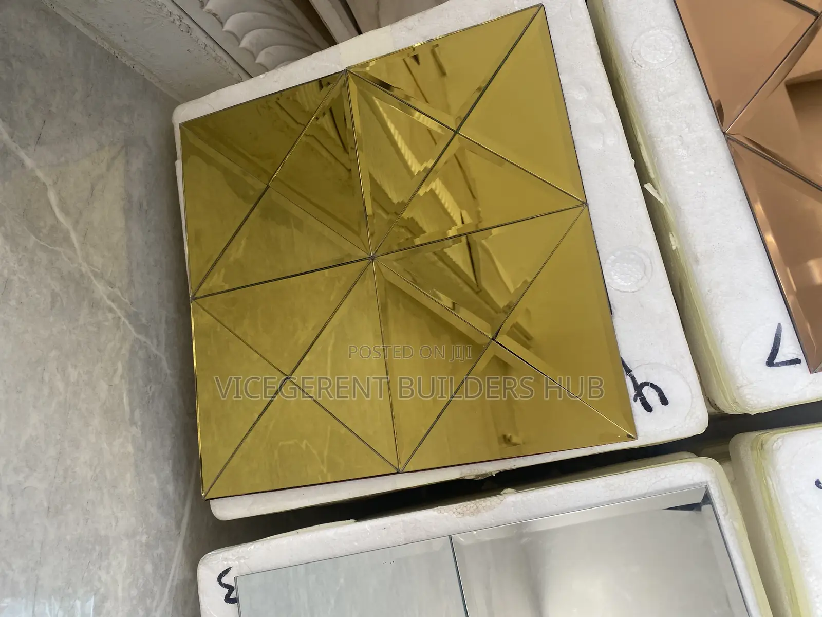 Mosaic Bevelled Mirror