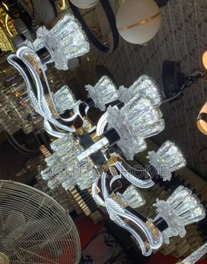 Led Crystal Chandelier Light By 12 Hand