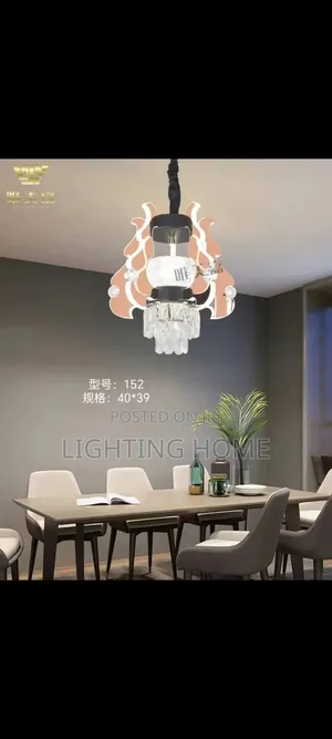 Led Single Crystal Chandelier Light