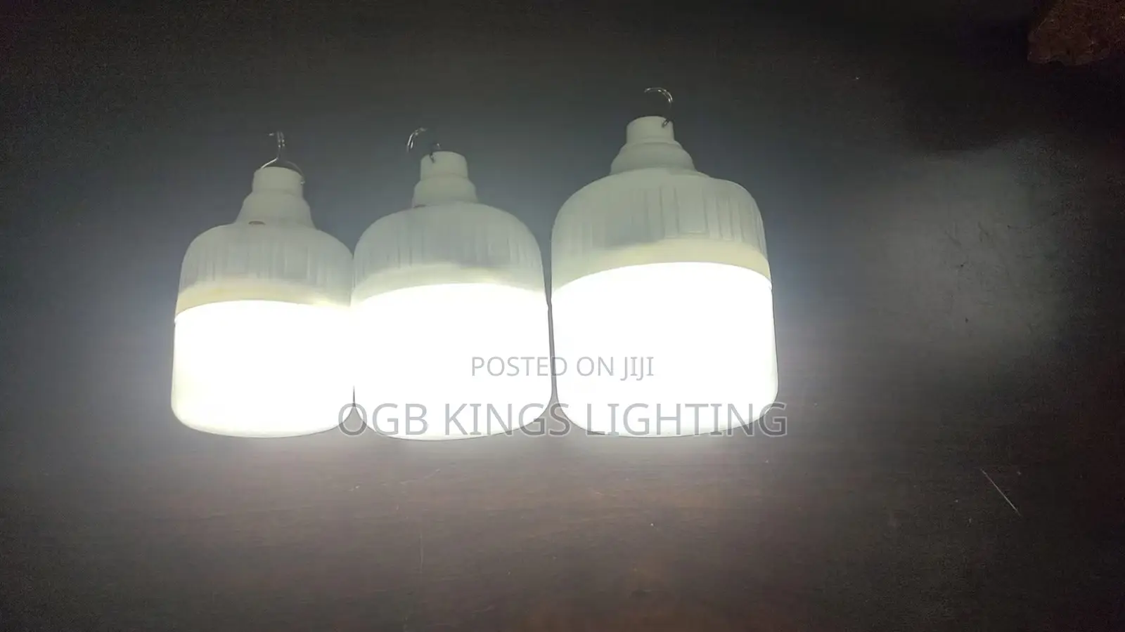 Super-Bright Led Rechargeable Bulb - Emergency Lighting for Power