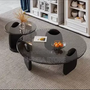 Modern Round Glass Center Table