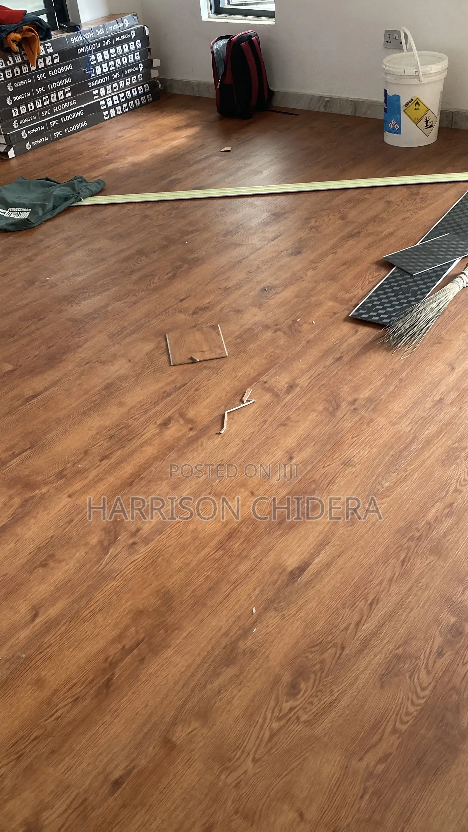 Coffee Splash Brown German SPC Flooring