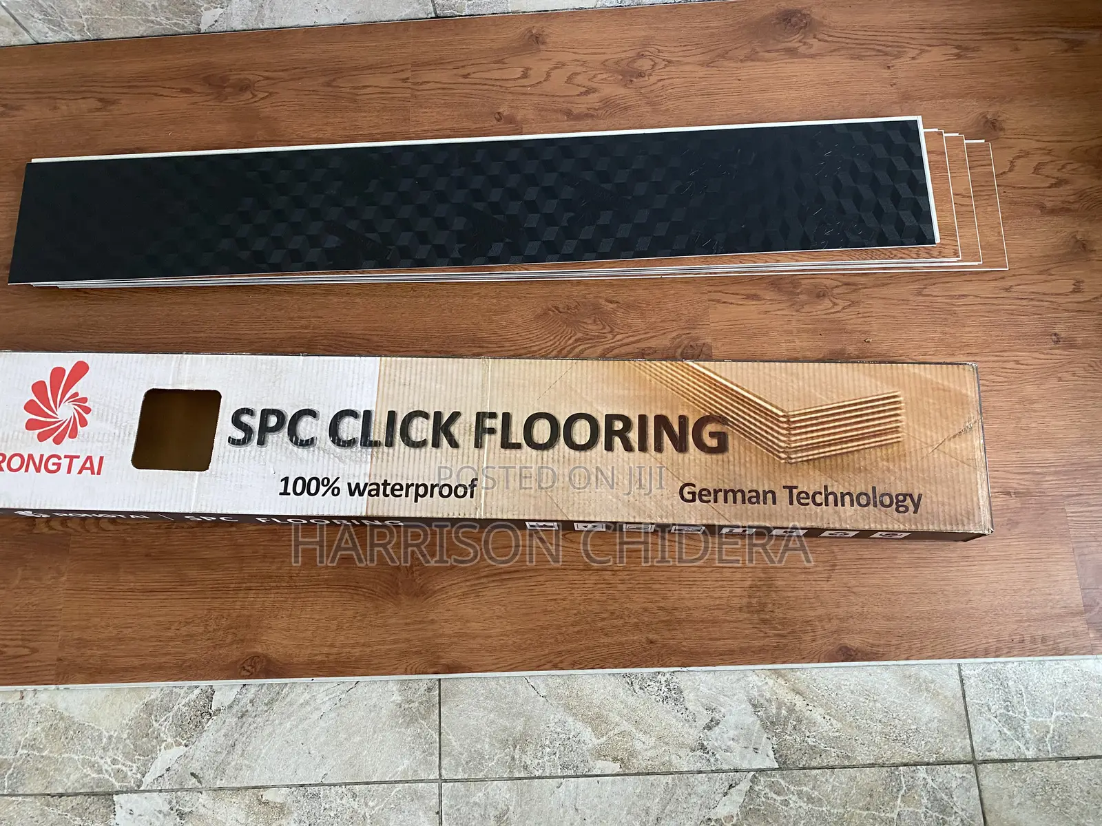 Coffee Splash Brown German SPC Flooring