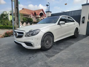 Mercedes-Benz E63 2010 White