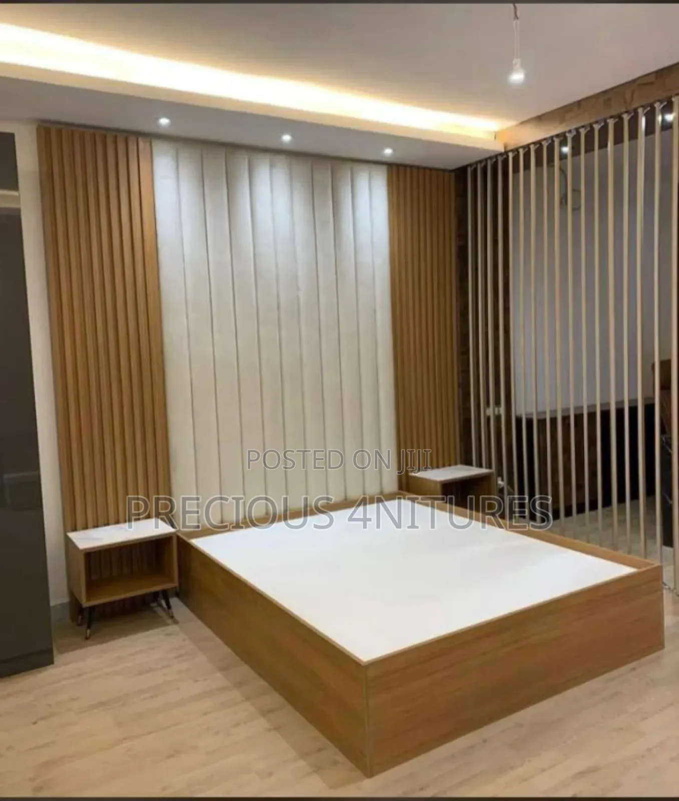 Cladded Bed Frame Cabinet
