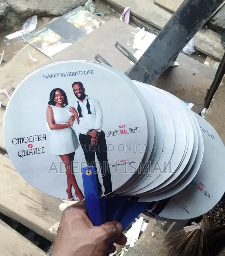 Couple Hand Fan