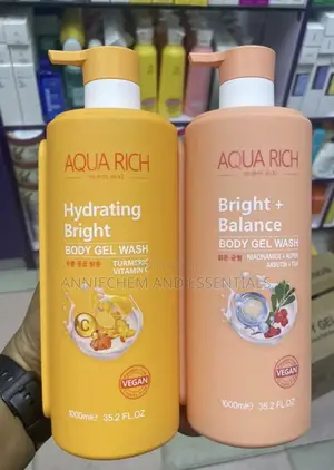 Aqua Rich Bright + Balance Body Gel Wash