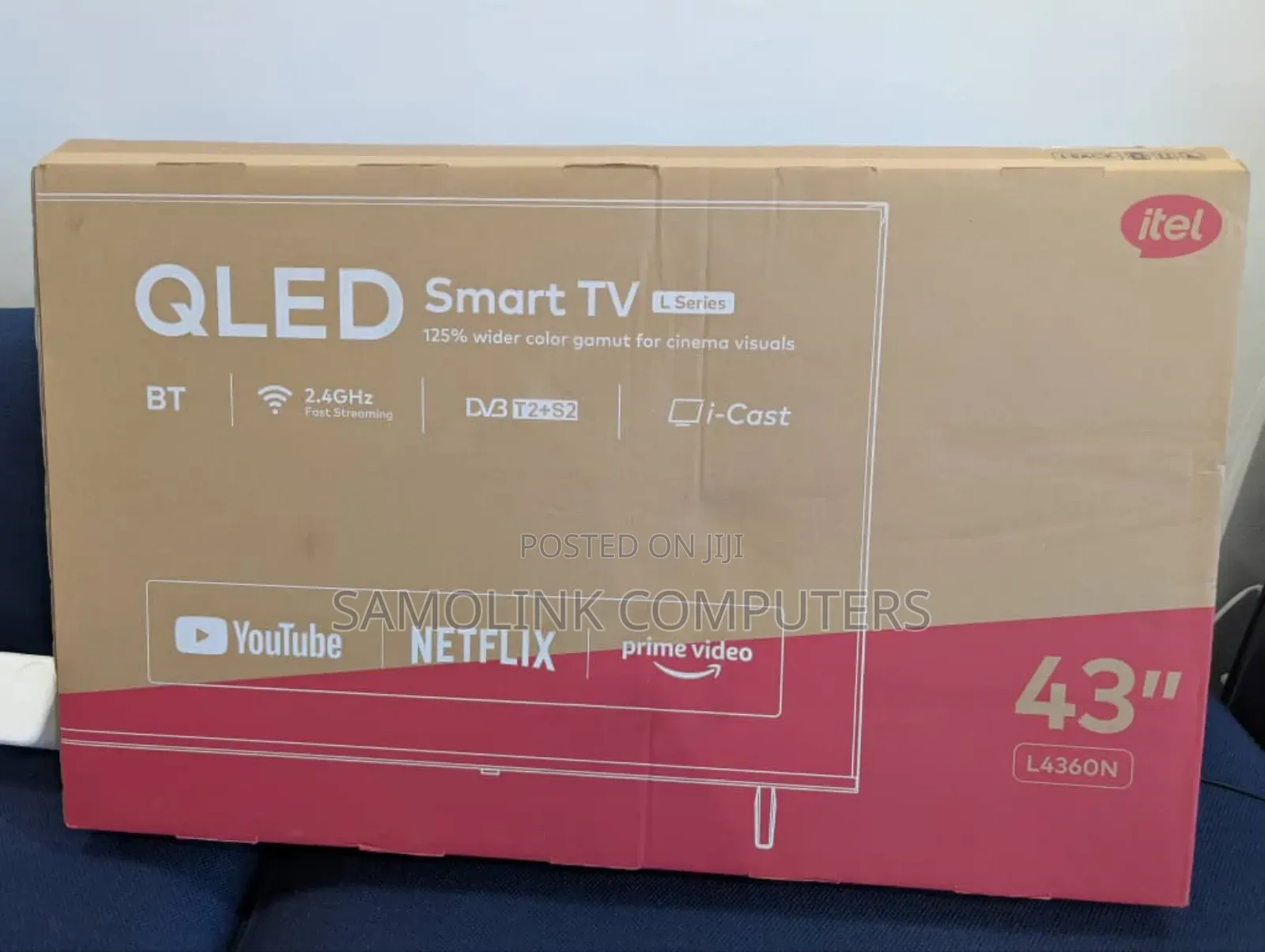Itel 43" Smart Android Television