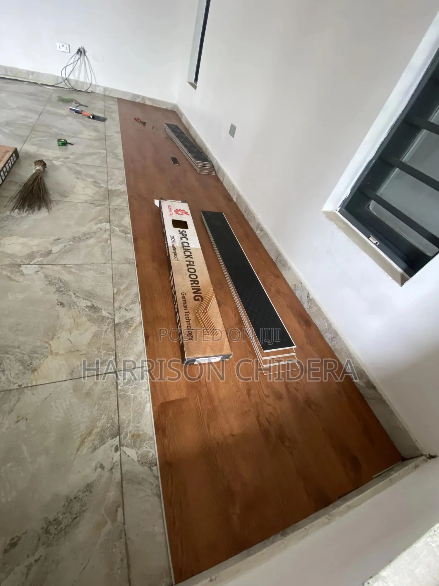 Coffee Splash Brown German SPC Flooring