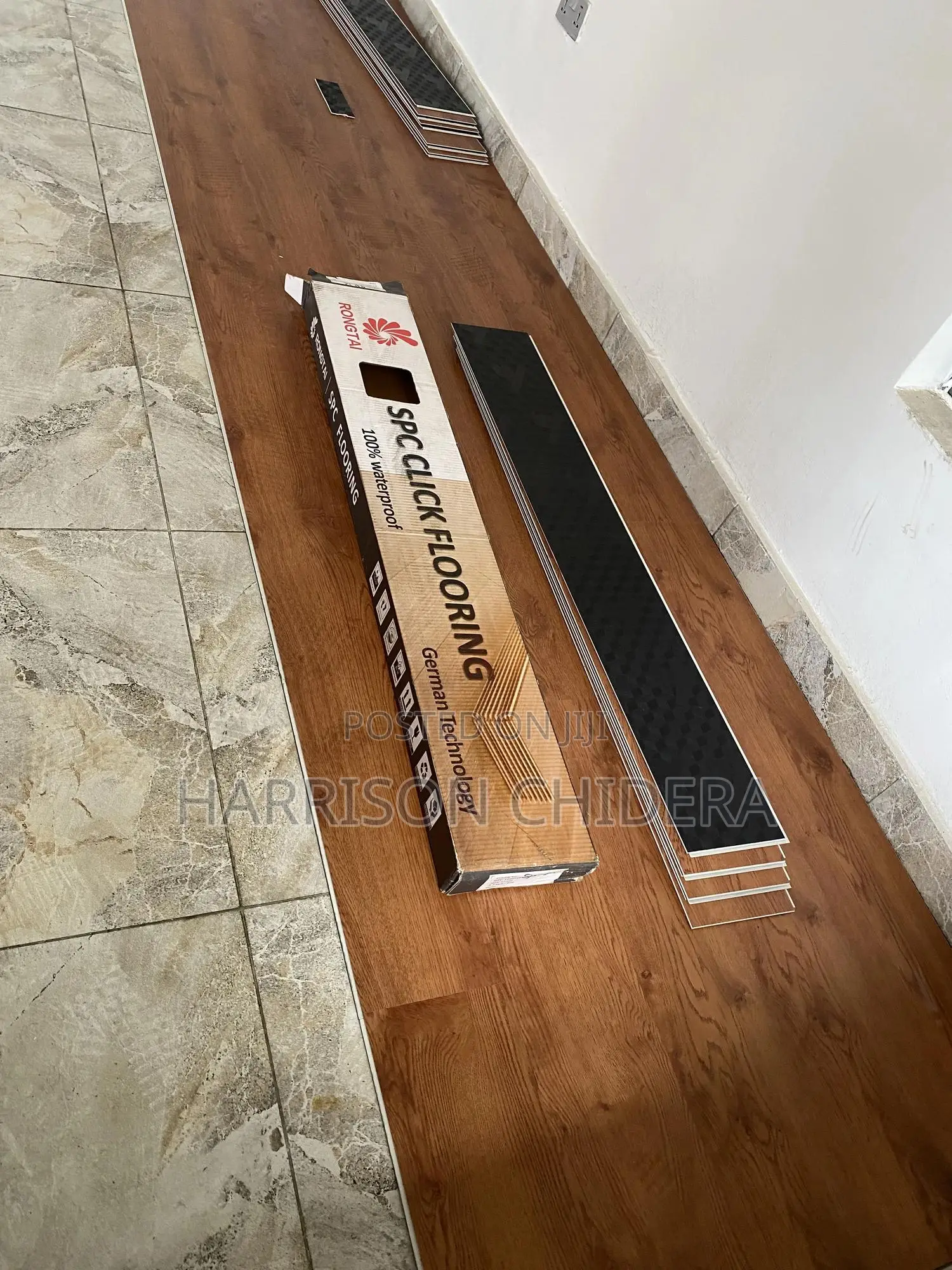Coffee Splash Brown German SPC Flooring