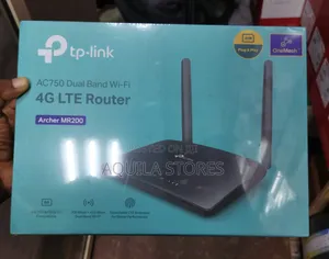 Tp-link Archer Mr200 Ac750 Dual Band Wi-fi 4g Lte Router.(Sim Router)