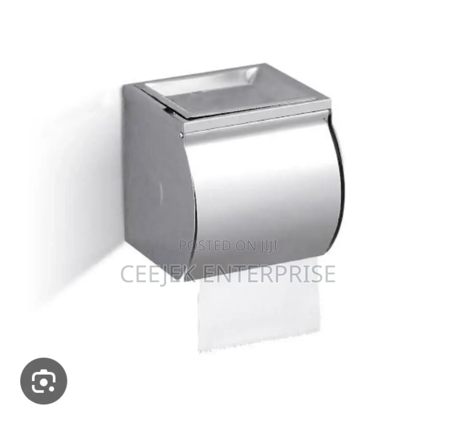 Cover Stainless Tissue Holder