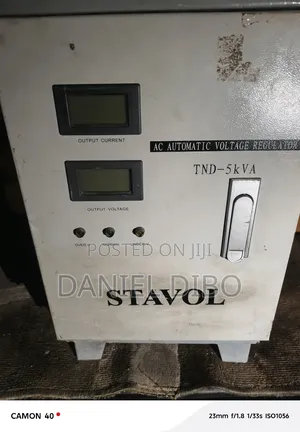 Stavol Stabilizer 5kva Industrial Copper Coil