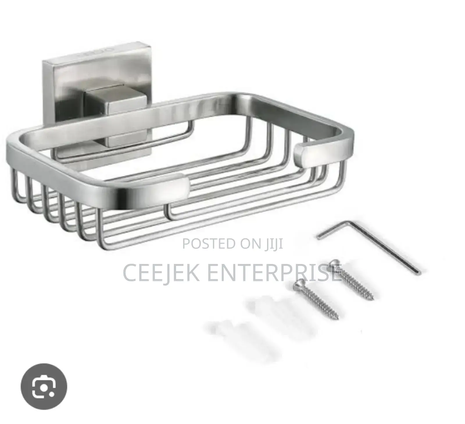 Pure Stainlss Soap Basket