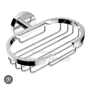 Oval Pure Stainless Steel Soap Basket