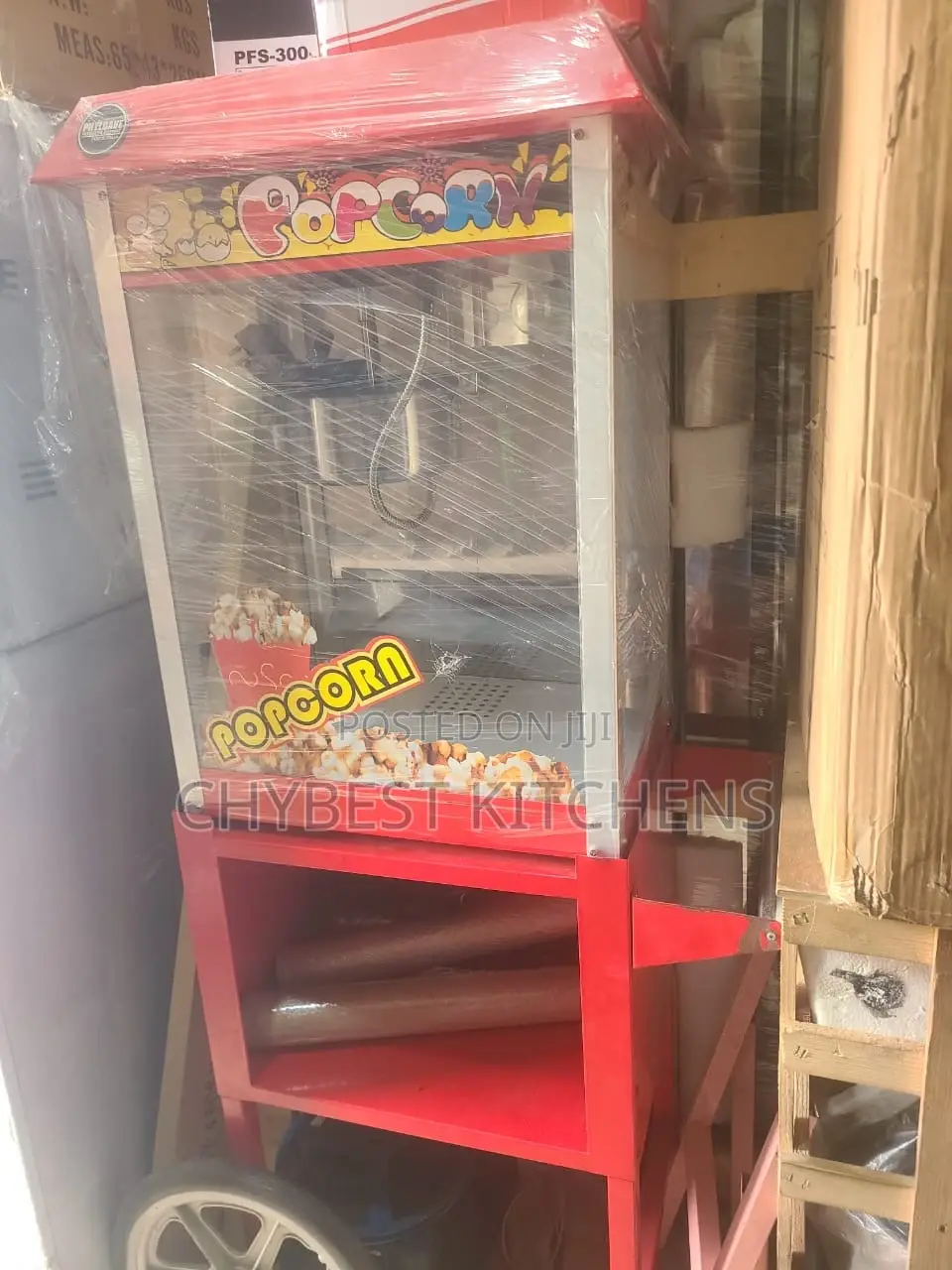 Popcorn With Cart