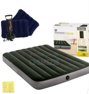 Inflatable Air Mattress With 2 Pillows