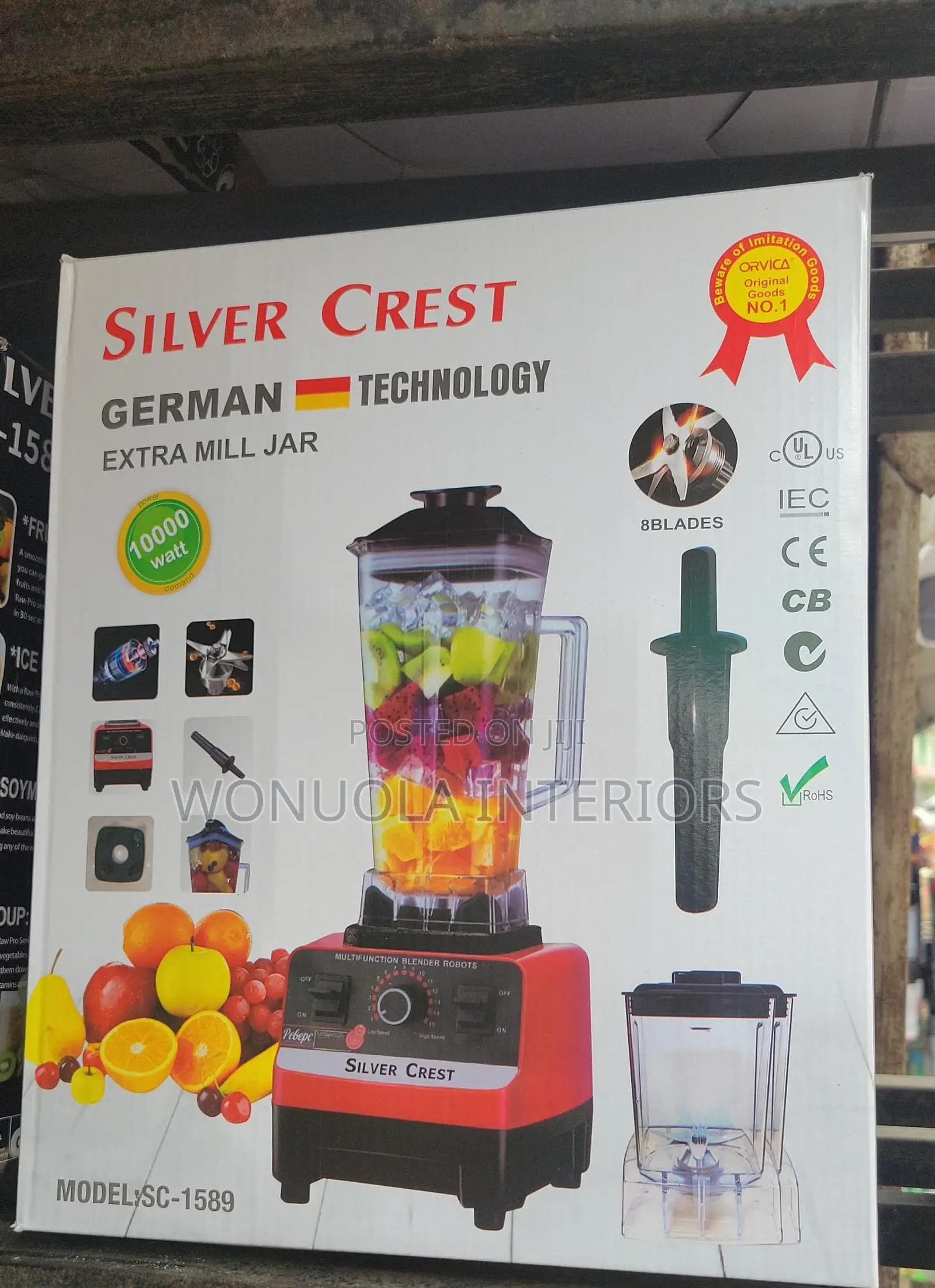 Silver Crest Blender
