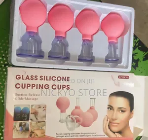 Glass Silicone Cupping Cups