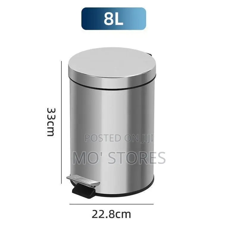8l High Quality Stainless Steel Bin